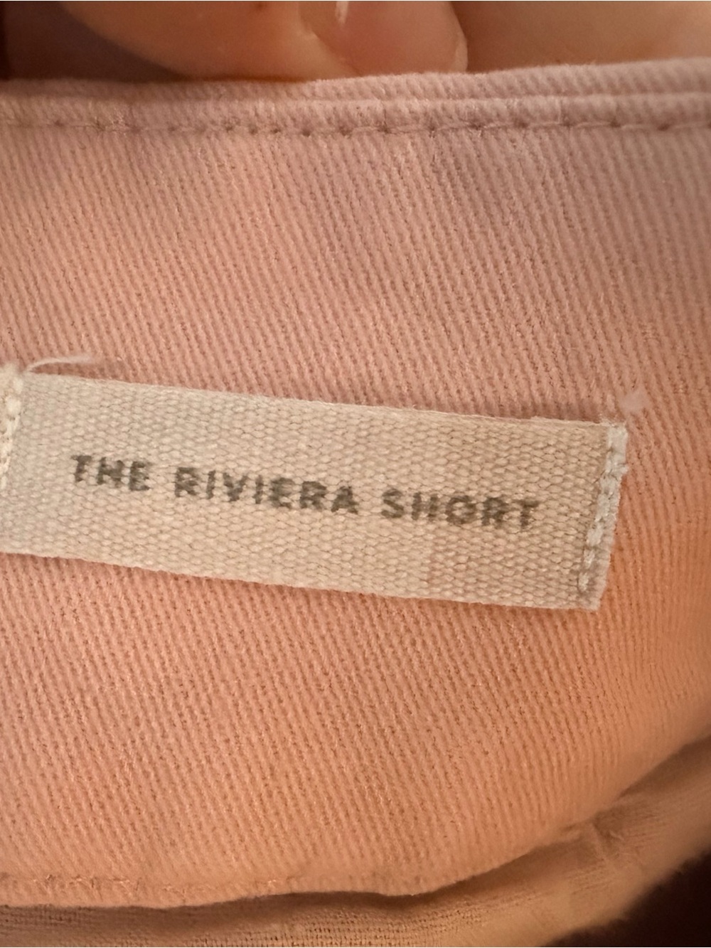 LOFT Buttercup Blush Scallop-Hem High Waist Shorts - Picture 6 of 6